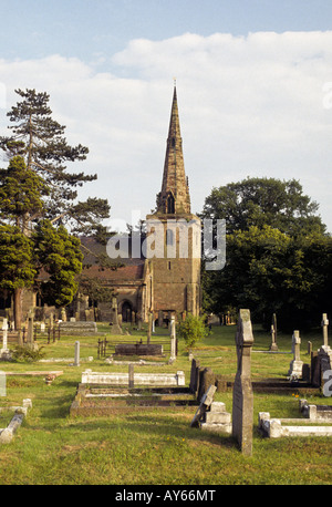 Der Kirche St Editha Kirche, Eaton, Staffordshire Stockfoto