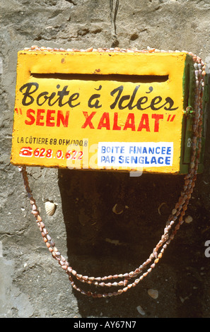 Sénégal La Petite Côte Joal Fadiouth Île de Fadiouth Stockfoto