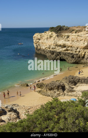 Portugal, Algarve, Albandeira Strand in der Nähe von Armacao de Pera Stockfoto