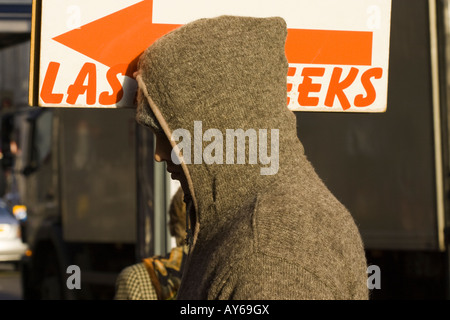 Menschen auf der Straße, London Stockfoto