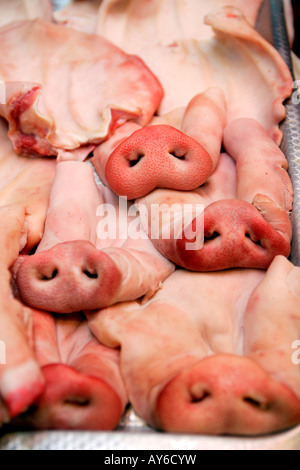 Tai Po Food Markt Hong Kong China Stockfoto