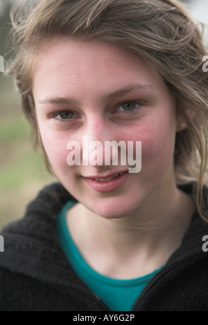 Teenager-Mädchen Porträt Stockfoto