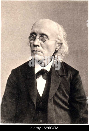 Gustav Theodor Fechner, Psychologe (1801-1887) Stockfoto