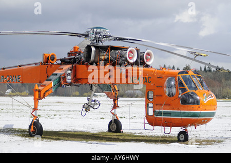 Sikorsky S-64E Skycrane den Spitznamen "Jerry" Stockfoto