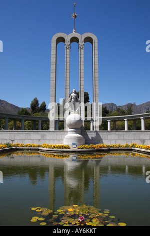 die Huguenot Denkmal Franschhoek Weinregion westlichen Kapprovinz in Südafrika Stockfoto