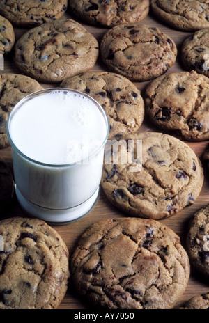 Chocolate Chip cookies Stockfoto