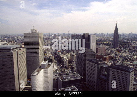 Blick vom Park Hyatt Hotel Tokio Stockfoto