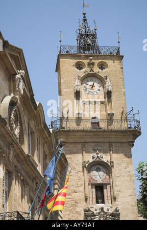 Bürgermeister Gebäude in Aix en Provence, Frankreich Stockfoto