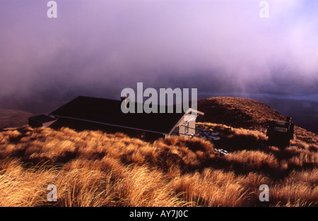 Ketetahi Hütte Tongariro National Park Nordinsel Neuseeland Stockfoto