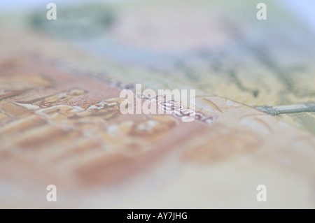 Ägyptische Währung - Nahaufnahme von einem Pfund-Note Stockfoto