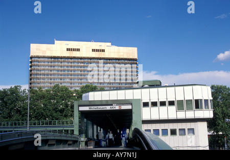AKH Allgemeines Krankenhaus Wien Stockfoto