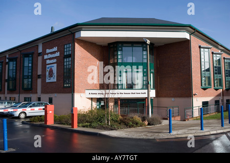 Ronald MacDonald Haus Alder Hey Childrens Hospital Liverpool Stärkung der corporate Wiege bis schwere ethos Stockfoto