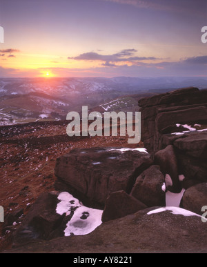 Higger Tor Peak District National Park, Derbyshire, England Stockfoto