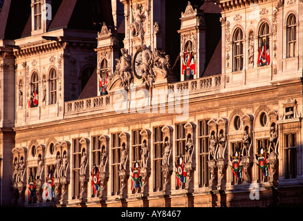 Hotel de Ville, Paris, Frankreich Stockfoto