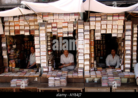 Nepal Kathmandu Asan Tole Gewürz Stände Stockfoto