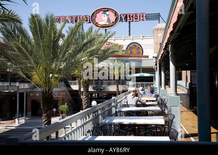 Historische Ybor City in der Nähe von Tampa Florida USA Stockfoto