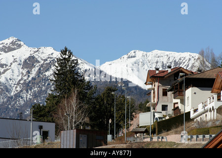 Comune di Revo in der Maddalene Mountain Bereich des Val di Non, Italien Stockfoto