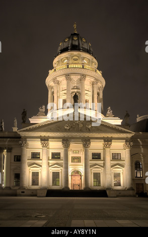 Deutscher Dom Gendarmenmarkt Berlin Deutschland Stockfoto