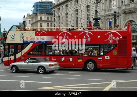 Piccadilly Circus, Bezirk City of Westminster in London, Großbritannien Stockfoto