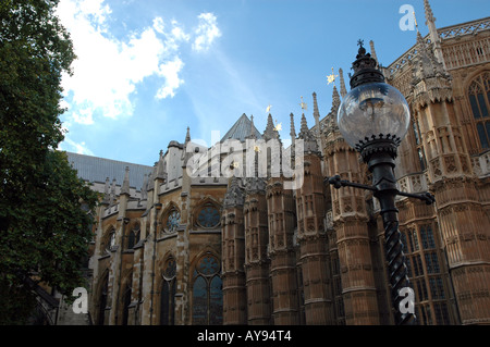 Westminster Abbey in London, Großbritannien Stockfoto