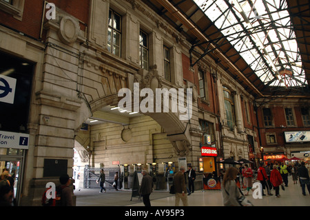 London Victoria Station in Stadt von Westminster, Großbritannien Stockfoto