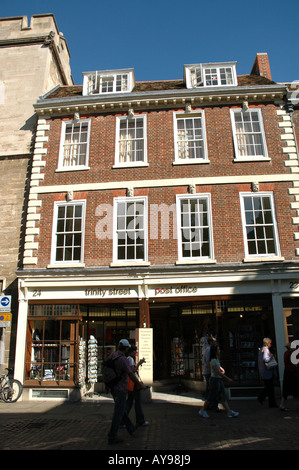 Postamt auf Trinity Street in Cambridge Stockfoto