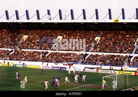 Fußball-Länderspiel zwischen der Slowakei und Ungarn im Tehelne Pole-Stadion, Bratislava. Stockfoto