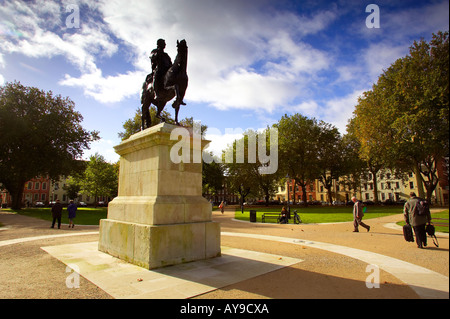Queen Square in Bristol, England Stockfoto