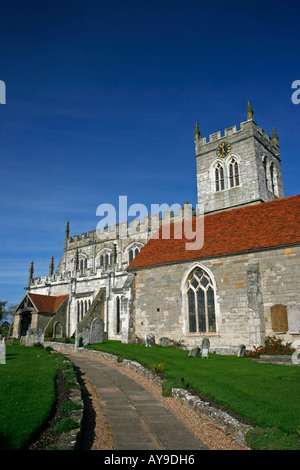 St. Peters Kirche der sächsischen Heiligtums Wootten Wawen Warwickshire England UK Stockfoto