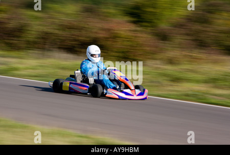 ALPHA GO CART TRACKDAY Stockfoto