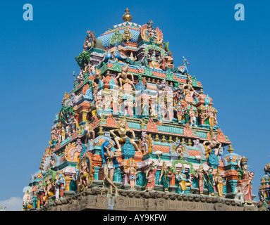 Kapaleeswarer Siva Tempel Chennai Tamil Nadu Indien Stockfoto