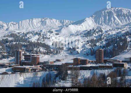 TAL DER TARENTAISE SAVOIE RHONE - ALPES FRANKREICH ALBERTVILLE Stockfoto