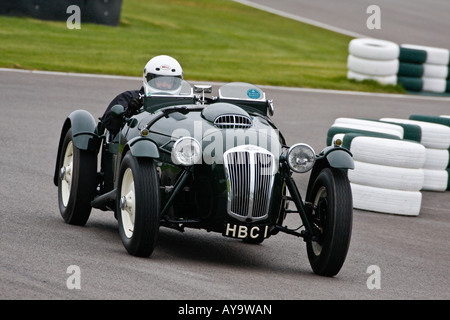 1952 Frazer Nash Le Mans Replica während des GRRC-Sprints bei Goodwood, Sussex, UK. Stockfoto