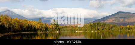 Mount Katahdin See von Maine Katahdin See aus gesehen Stockfoto