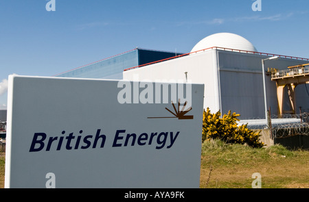 British Energy Sizewell B Kernkraftwerk Stockfoto