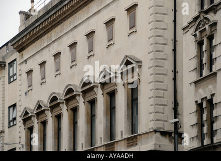 Außenseite des St Bartholomew's Hospital Medical School in London West Smithfield Stockfoto