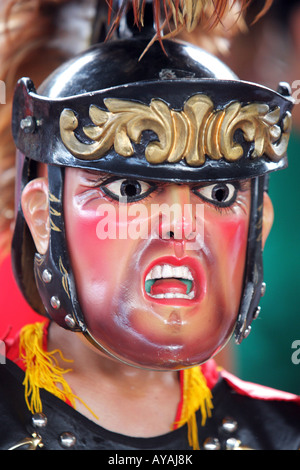 Moriones Maske auf dem jährlichen Ostern Moriones Festival auf den Philippinen Stockfoto