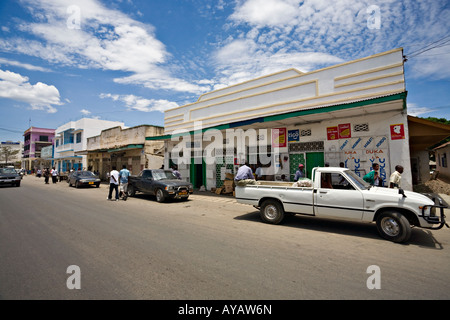 Straßenszene Mwanza, Tansania, Afrika Stockfoto