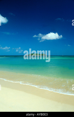 Grenadinen Strand von Carriacou Stockfoto
