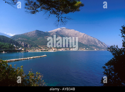 Poros Kefalonia Griechenland Stockfoto