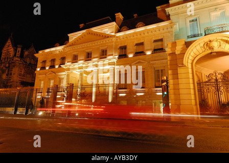 Palacio Duhau im Alvear Avenue, Recoleta, Stadt Buenos Aires, Argentinien, Südamerika Stockfoto