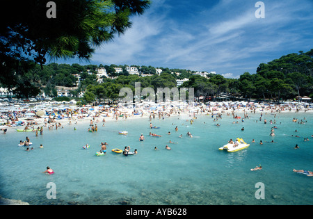Santa Galdana auf Minorca-Balearen-Spanien Stockfoto