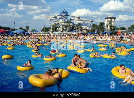 Wet & Wild Wasserpark in Orlando Florida Stockfoto