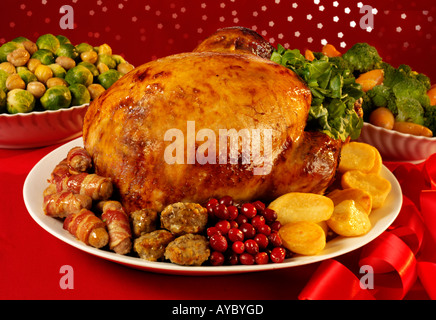 TÜRKEI-WEIHNACHTSESSEN Stockfoto