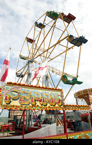 Riesenrad am Royal Cornwall Show Wadebridge UK Stockfoto