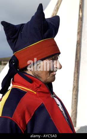 Sami-Kultur Laplander Norwegen Stockfoto