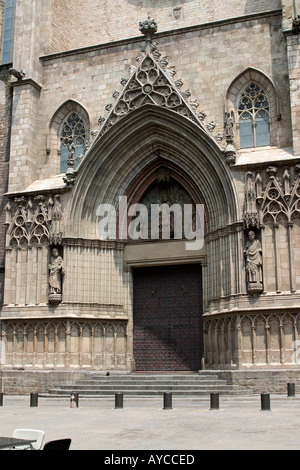 Eglesia de Santa Maria del Mar Barcelona Spanien Stockfoto