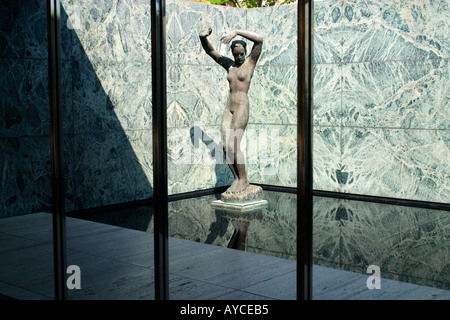 Pavillon Mies Van Der Rohe Barcelona Stockfoto