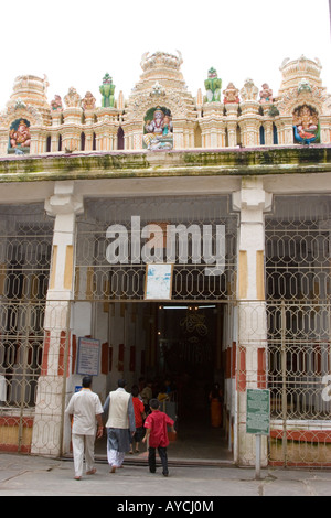 Die Bull Tempel von Nandi der Heilige Stier in Bangalore Indien Stockfoto