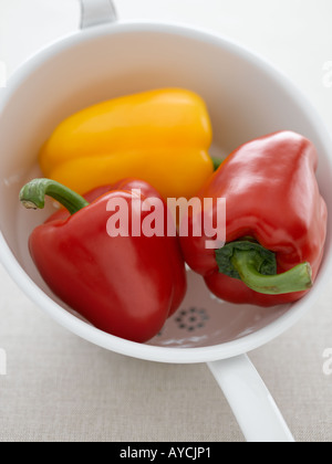 Rote und gelbe Paprika - high-End Hasselblad 61mb digitales Bild Stockfoto